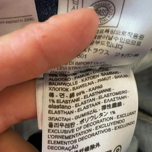 Levis 514 premium straight leg jeans Men’s size 38 X 30 - Picture 14 of 15